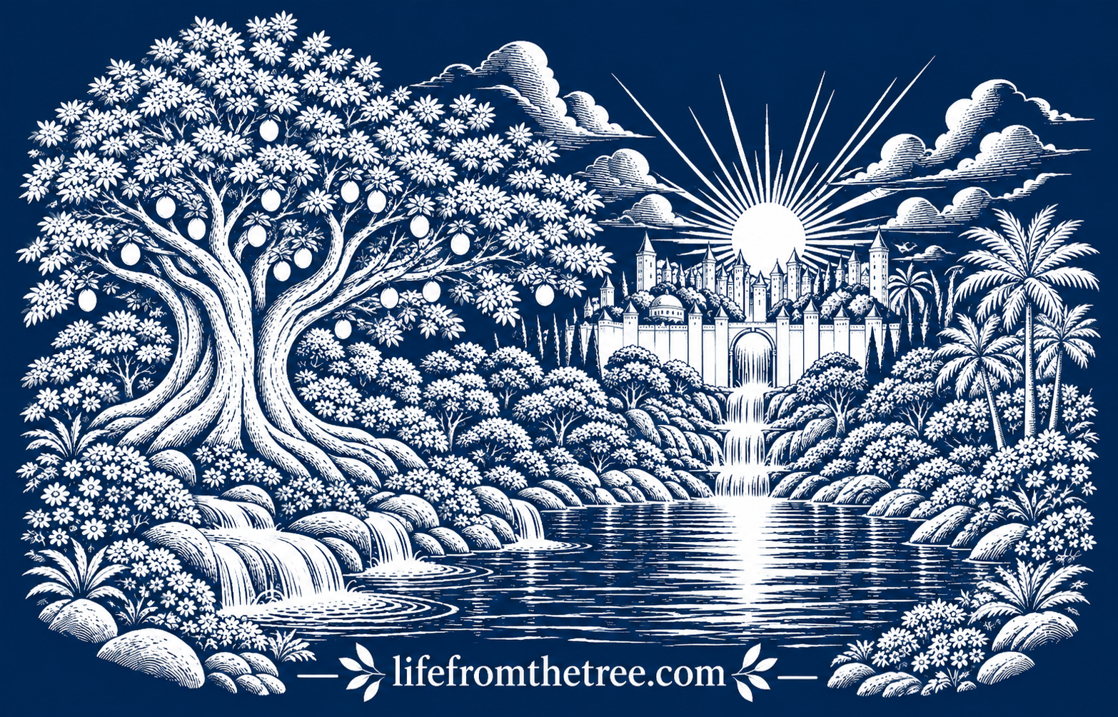 White Tree of Life illustration